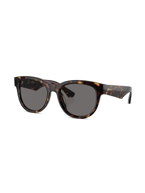 burberry 58mm contrast wayfarer sunglasses|Burberry Eyewear Tortoiseshell wayfarer.